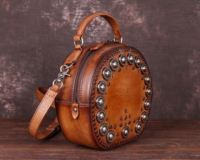 Women Retro Handmade Genuine Leather Bags