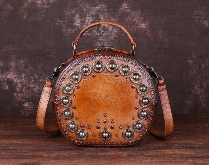 Women Retro Handmade Genuine Leather Bags