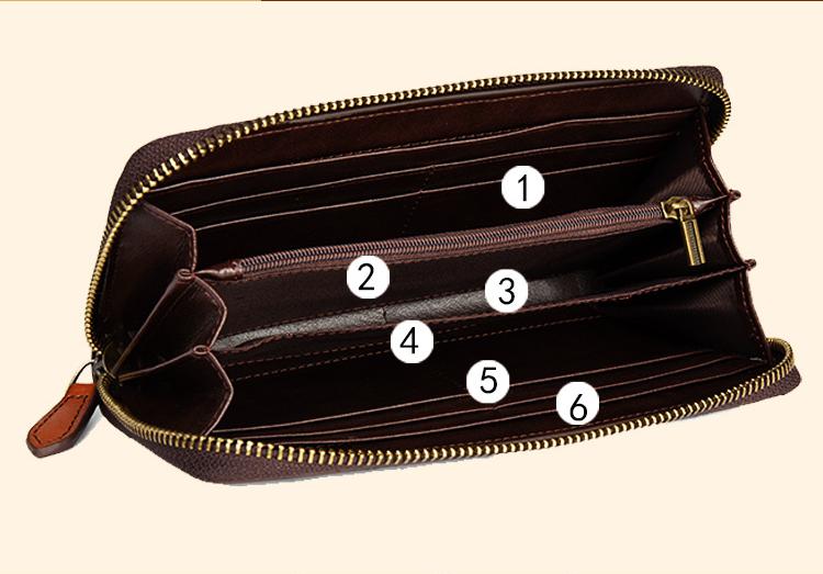 Women Vintage Genuine Leather Wallets