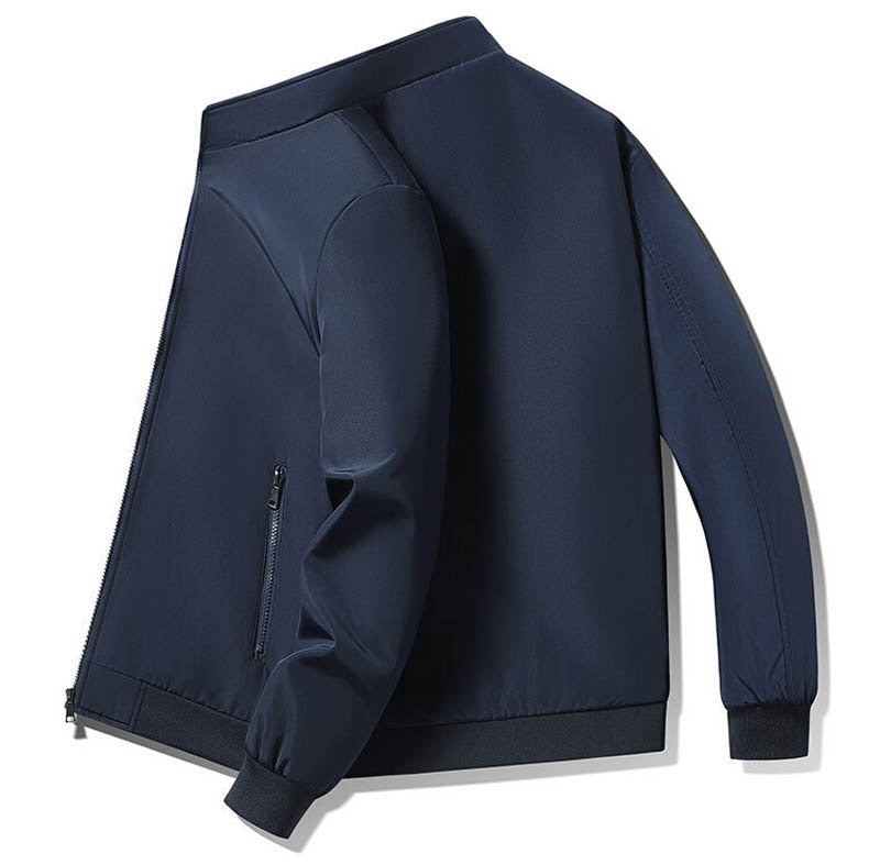 Men Winter Fleece Jackets Thicken Warm Varsity Coat