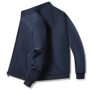 Men Winter Fleece Jackets Thicken Warm Varsity Coat