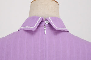 Women Vintage Slim Fit Lace Jacquard Large Dress