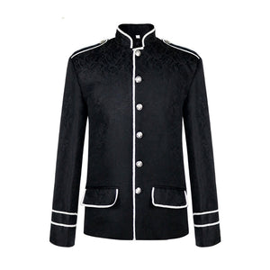 Men Steampunk Retro Vintage Gothic Blazer