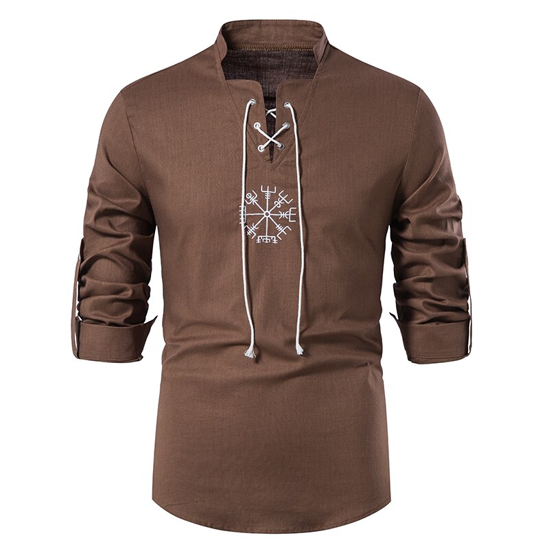 Men Long-Sleeved Stand-Up Collar Casual Yoga Shirts