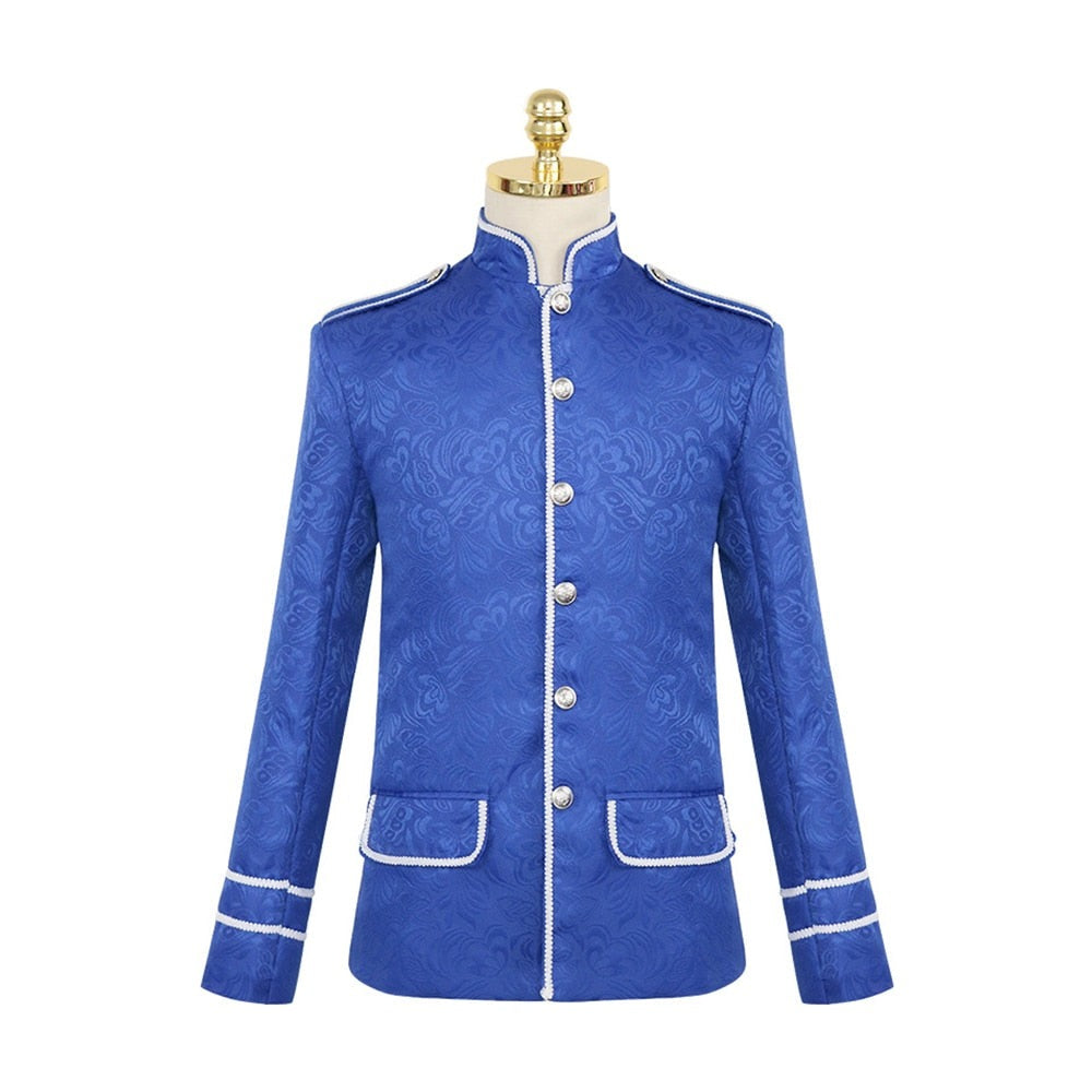 Men Steampunk Retro Vintage Gothic Blazer