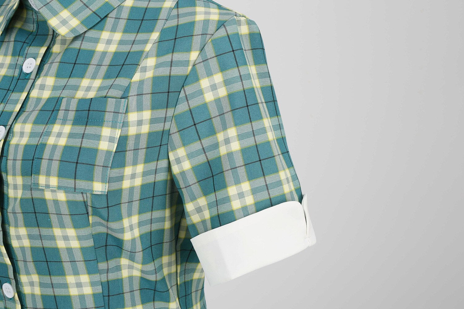 Women Retro Vintage Plaid Dress