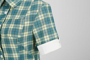 Women Retro Vintage Plaid Dress