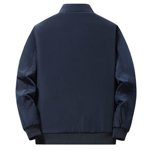 Men Winter Fleece Jackets Thicken Warm Varsity Coat