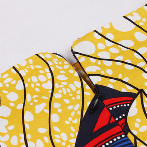 Women Sleeveless Retro Vintage Dress