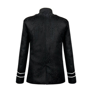 Men Steampunk Retro Vintage Gothic Blazer