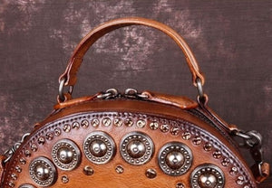 Women Retro Handmade Genuine Leather Bags