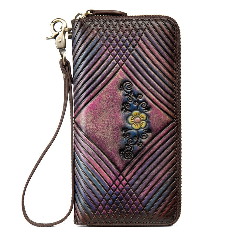 Women Vintage Genuine Leather Wallets