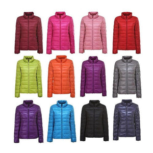 Women Ultra Light Hooded Jackets
