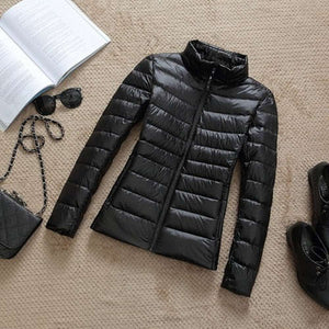 Women Ultra Light Hooded Jackets