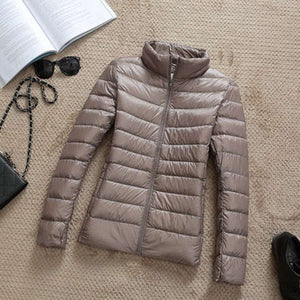 Women Ultra Light Hooded Jackets