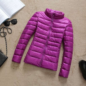 Women Ultra Light Hooded Jackets