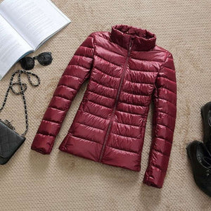 Women Ultra Light Hooded Jackets