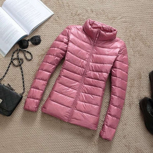 Women Ultra Light Hooded Jackets