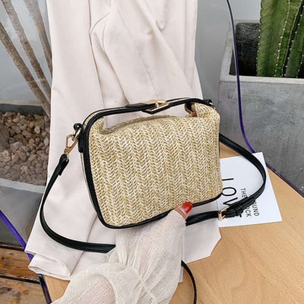 Women's Bohemian Small Knitting Handbag