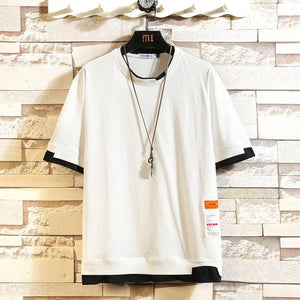 Men O-Neck Casual Loose T-Shirt