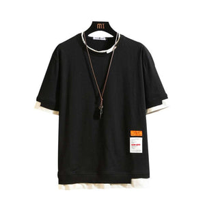 Men O-Neck Casual Loose T-Shirt