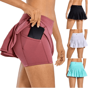 Women Tennis Athletic Sport Shorts Skirt