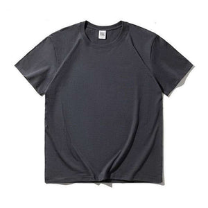 Unisex 100% Combed Cotton Casual Basic Harajuku Soft T-shirt