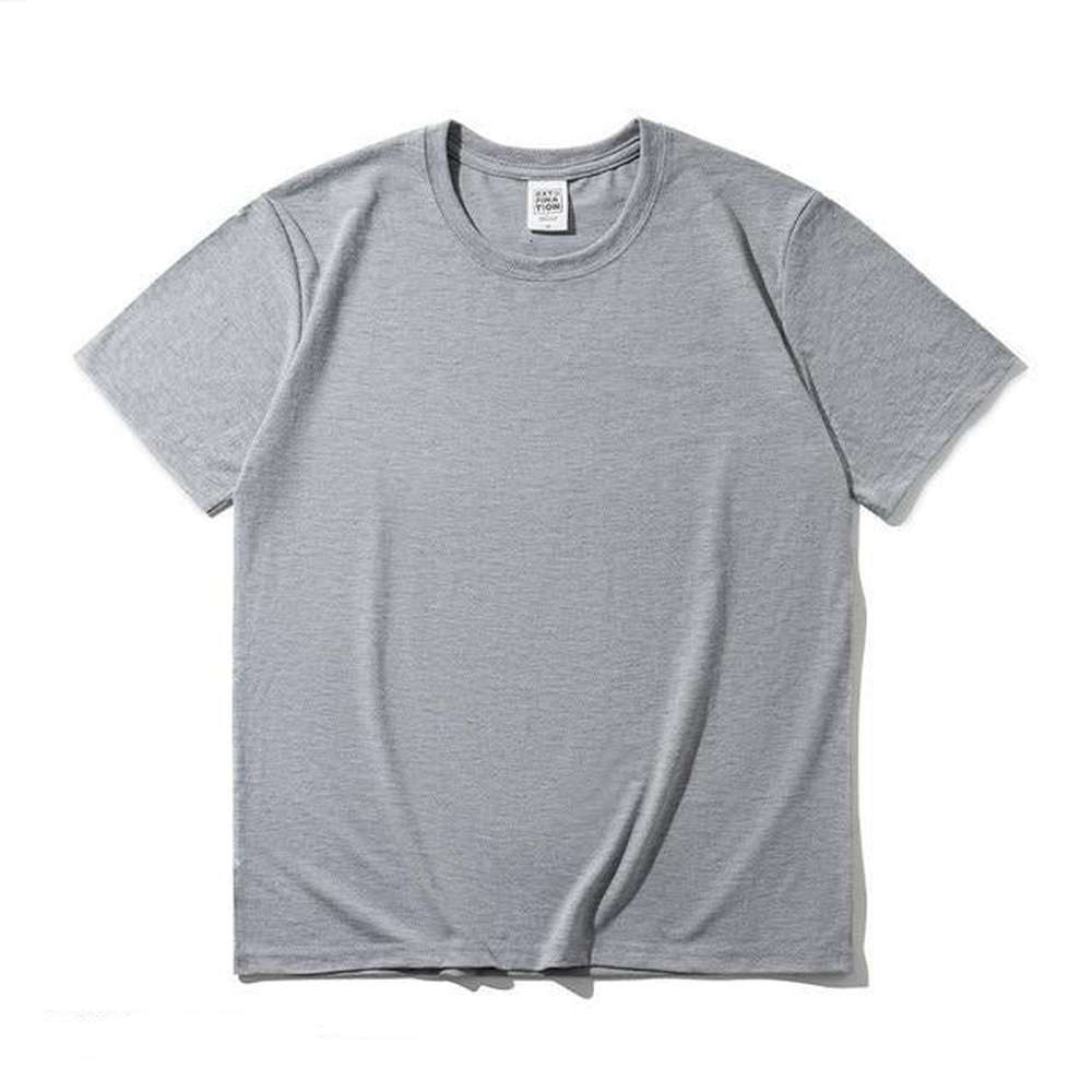 Unisex 100% Combed Cotton Casual Basic Harajuku Soft T-shirt