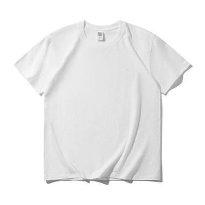 Unisex 100% Combed Cotton Casual Basic Harajuku Soft T-shirt