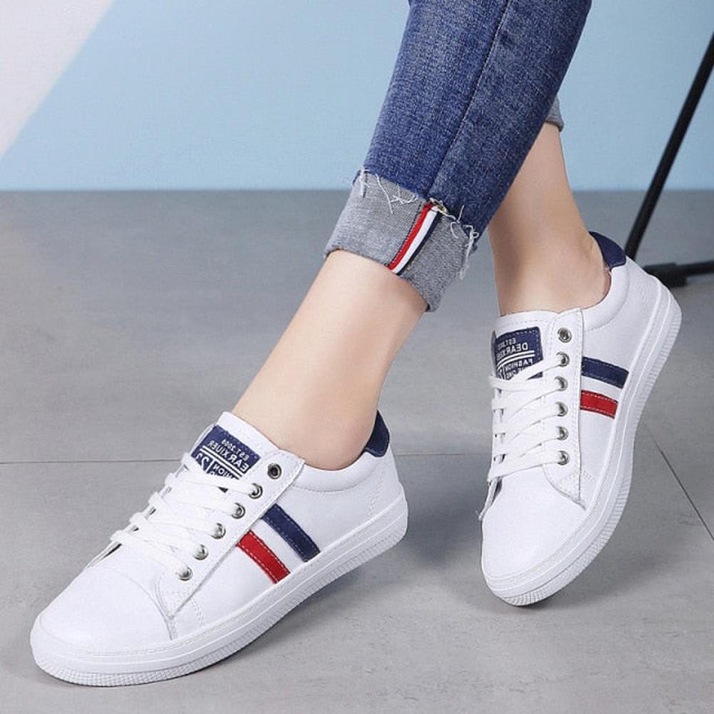 Women's Genuine Leather Sneakers