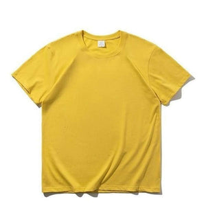 Men 100% Combed Cotton Short Sleeve T-shirt