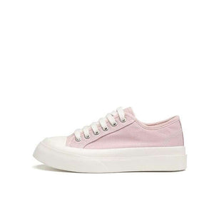 Women Chunky Sneakers Flat Platform Canvas Shoes