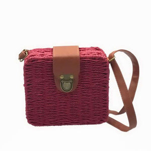 Women's Bohemian Small Knitting Handbag