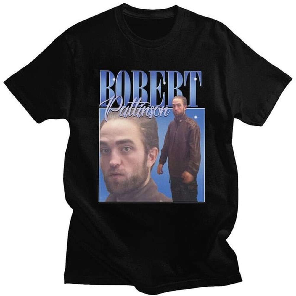 Unisex Funny Robert Pattinson Standing Meme T-Shirts