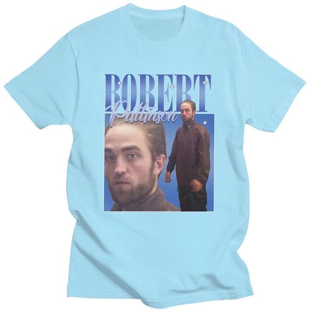 Unisex Funny Robert Pattinson Standing Meme T-Shirts