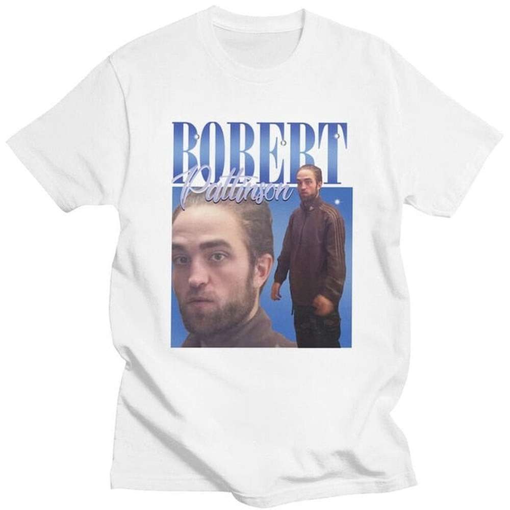 Unisex Funny Robert Pattinson Standing Meme T-Shirts