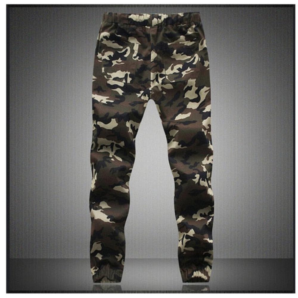 Men Camo Jogger Pants