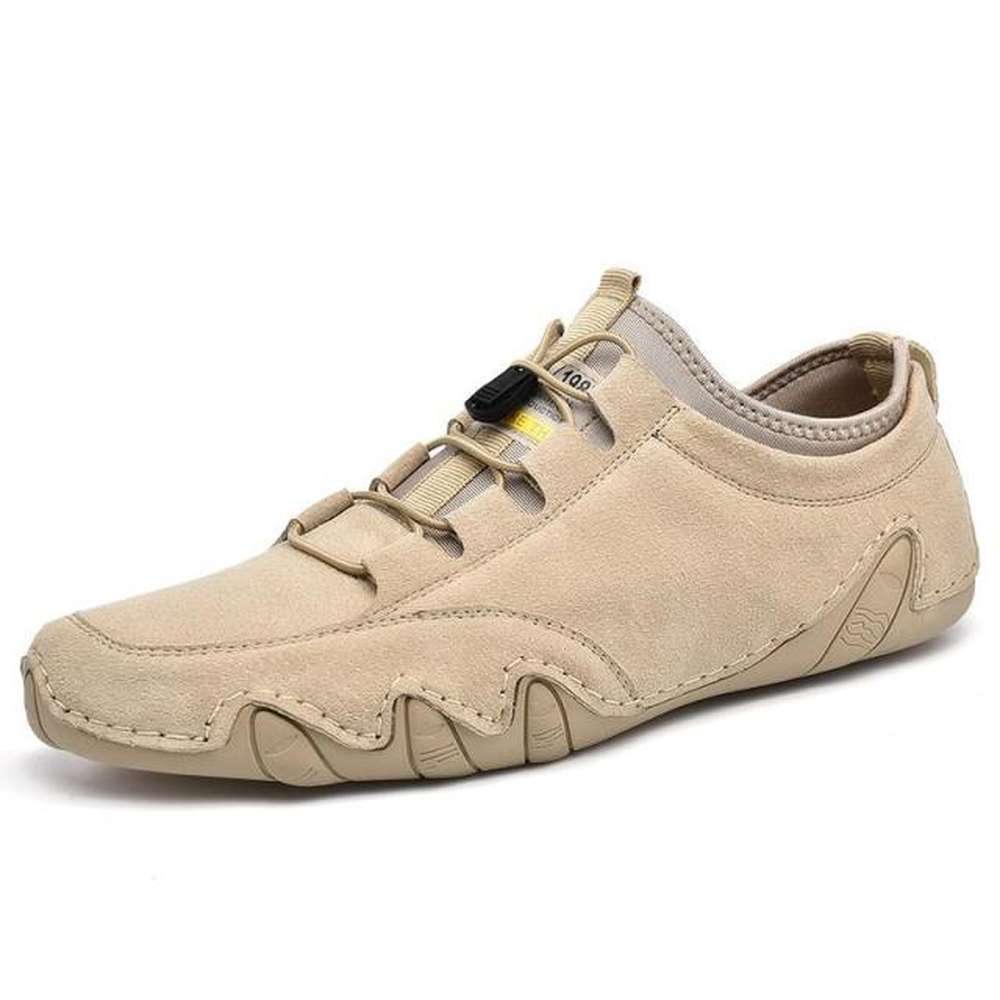 Men Cow Leather Sneakers Shoes