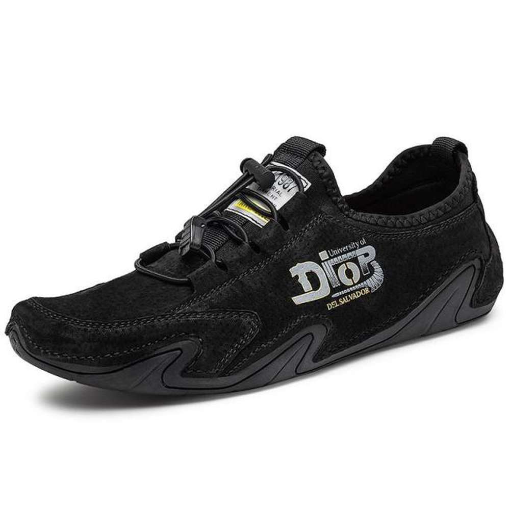 Men Cow Leather Sneakers Shoes