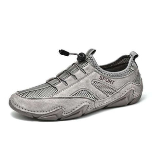 Men Cow Leather Sneakers Shoes