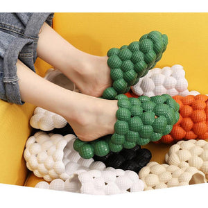 Unisex Funny Litchi Slippers Soft EVA Lovers Indoor Massage Slipper