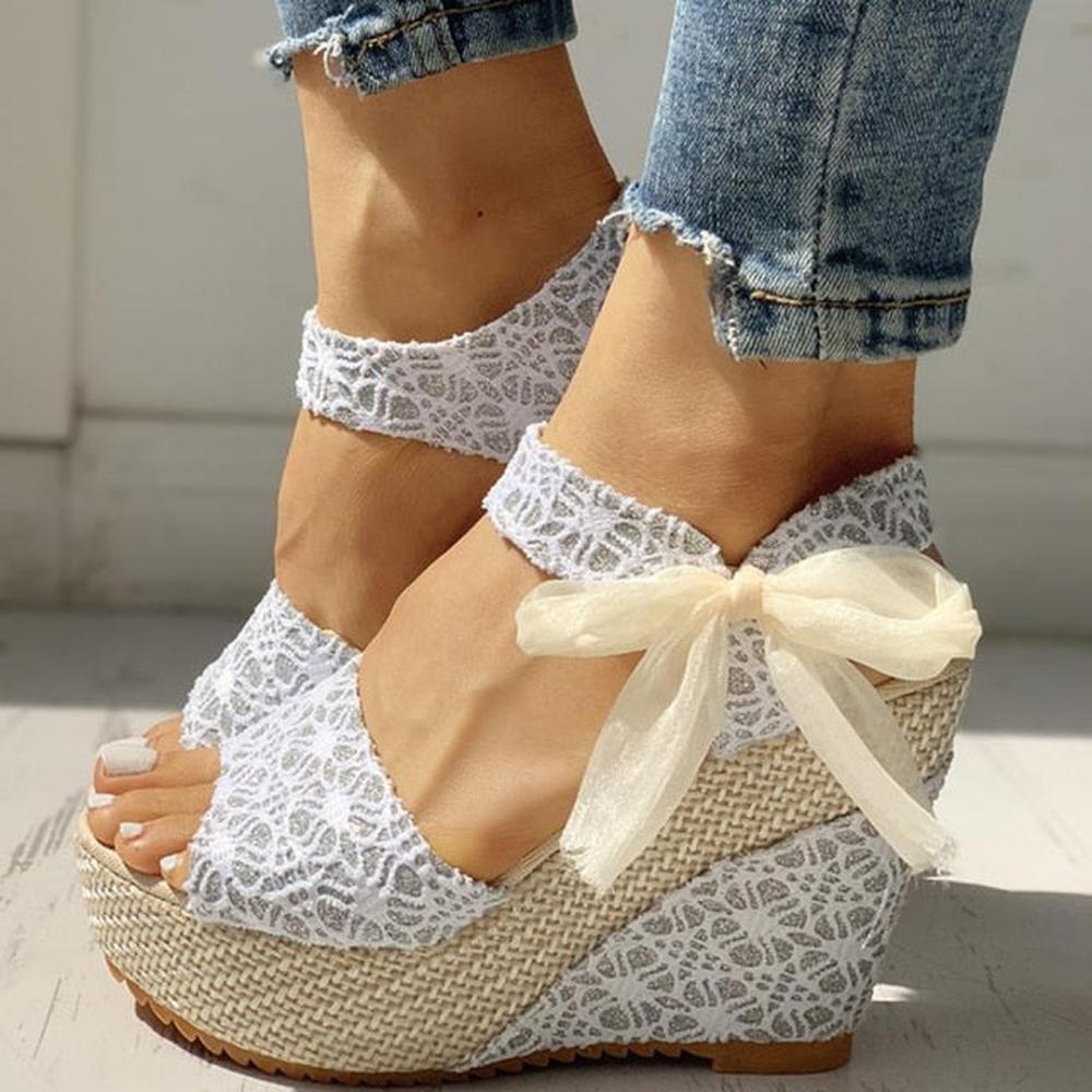 Women Wedges Heeled Shoes Sandals