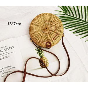 Women Summer Hollow Handmade Messenger Crossbody Bags