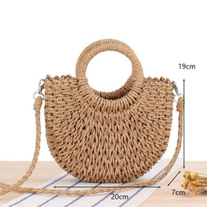 Women Summer Hollow Handmade Messenger Crossbody Bags