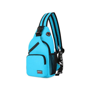 Unisex Chest Bag Multi-Functional With Earphone Hole Handbag Belt Bag
