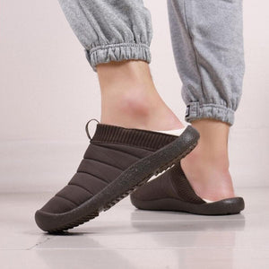 Unisex Warm Indoor Shoes Waterproof Home Non-slip Slippers