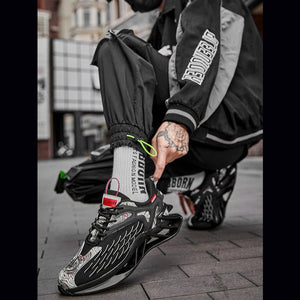 Men Waterproof Non-Slip Plush Sneakers Tennis Shoes