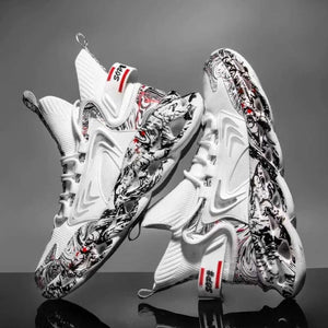 Men Waterproof Non-Slip Plush Sneakers Tennis Shoes