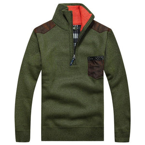 Men Military Sweater Knitted Pullovers